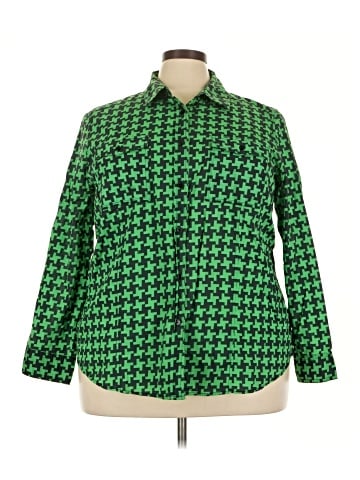 MICHAEL Michael Kors Long Sleeve Button-Down Shirt (view 1)
