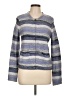 Joie 100% Cotton Stripes Blue Jacket Size L - photo 1