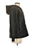 Eileen Fisher 100% Cotton Argyle Black Jacket Size XXS - photo 4