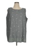 Unbranded Gray Sleeveless Blouse Size XL (estimated) - photo 1