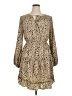 Shein 100% Polyester Animal Print Tan Casual Dress Size XL - photo 1