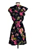 Unbranded Floral Black Casual Dress Size S (estimated) - photo 2