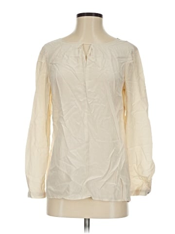 Antonio Melani Long Sleeve Silk Top (view 1)