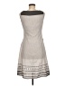 Assorted Brands Houndstooth Gray Casual Dress Size EU 40 / US 10 - photo 2