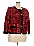 A.S. Elliot Red Cardigan Size 18W Plus - photo 1