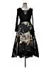 Xscape Floral Black Cocktail Dress Size 14 - photo 1