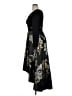 Xscape Floral Black Cocktail Dress Size 14 - photo 5