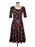 Lularoe Print Blue Cocktail Dress Size M - photo 1