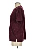 Edgely Stars Burgundy Short Sleeve Top Size S - photo 5
