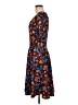 Lularoe Print Blue Cocktail Dress Size M - photo 5