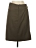 Express Solid Brown Formal Skirt Size 2 - photo 2