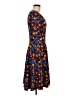 Lularoe Print Blue Cocktail Dress Size M - photo 4