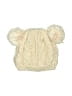 Laura Ashley Ivory Tan Beanie Size 12-24 mo - photo 1