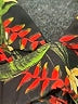 Unbranded Tropical Floral Black Yellow Swimsuit Top Size XS (estimated) - photo 3