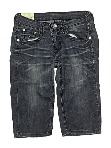 Machine Denim Shorts (view 1)
