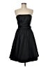 David's Bridal Solid Black Cocktail Dress Size 6 - photo 1