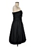 David's Bridal Solid Black Cocktail Dress Size 6 - photo 4