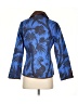 Patty Kim NewYork 100% Polyester Paisley Blue Jacket Size S - photo 2