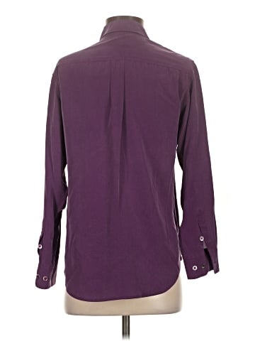 Equipment Long Sleeve Button-Down Shirt (view 2)