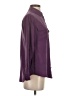 Equipment Solid Purple Long Sleeve Button-Down Shirt Size XS - photo 4