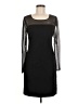 Unbranded Solid Black Cocktail Dress Size M (estimated) - photo 1