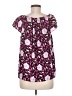 Ann Taylor 100% Polyester Pink Short Sleeve Blouse Size M - photo 2