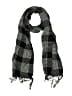 L.L.Bean Checkered-gingham Black Scarf One size - photo 1