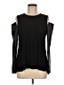 BCBGMAXAZRIA 100% Rayon Black Long Sleeve Blouse Size M - photo 1