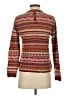 Sol Alpaca Print Red Pullover Sweater Size S - photo 2