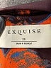 EXQUISE Print Orange Burgundy Casual Dress Size XS - photo 6