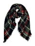 Unbranded Plaid Burgundy Green Scarf One size - photo 1