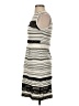 ABS Platinum Stripes Gray Casual Dress Size XS - photo 5