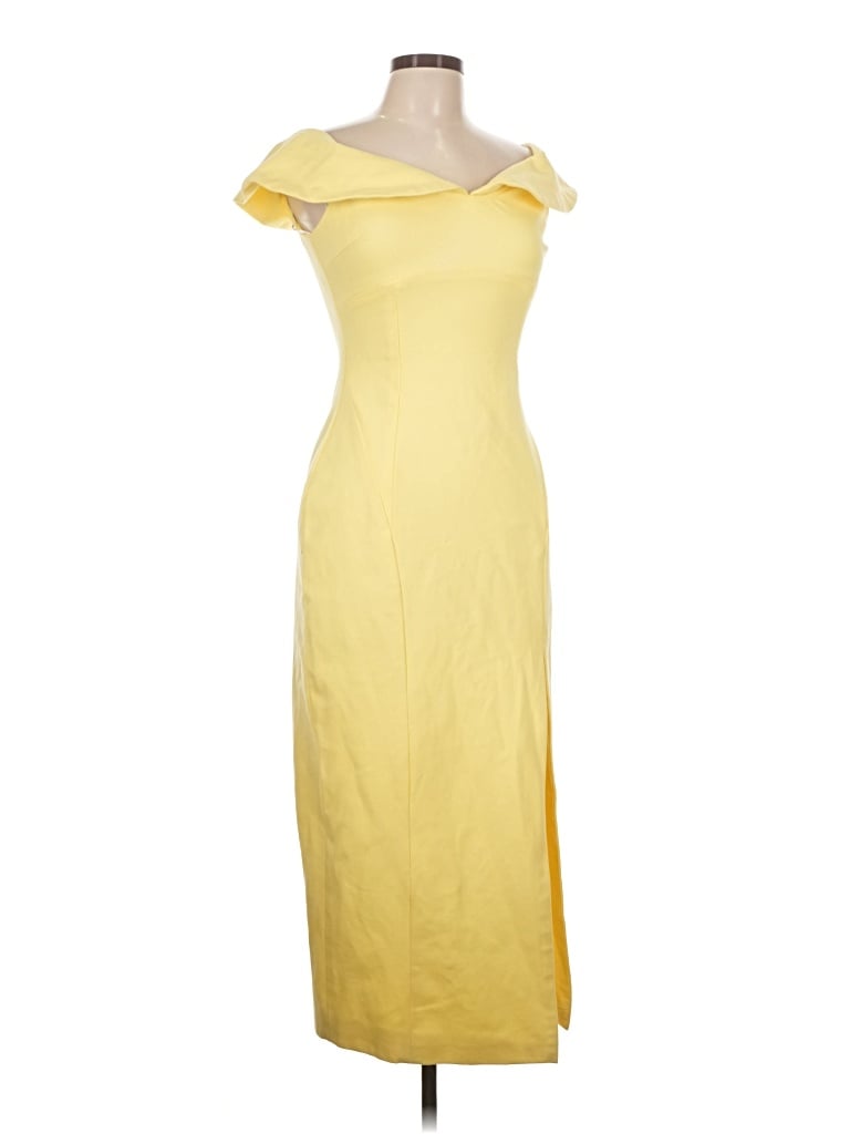 Pre-owned Elliatt Cocktail Dress In Yellow