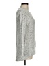 Ann Taylor LOFT Tweed Gray Pullover Sweater Size M - photo 4