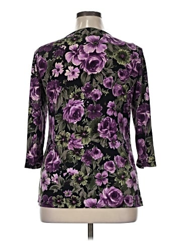 Christopher & Banks 3/4 Sleeve Blouse (view 2)