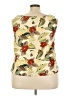Galinda Wang Ivory Sleeveless Silk Top Size 20W - photo 2