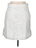 Jag Solid White Denim Skirt Size 8 - photo 1