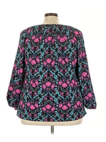 Jones New York Signature 3/4 Sleeve Blouse (view 2)