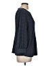 Adrianna Papell Blue Long Sleeve Blouse Size M (estimated) - photo 4
