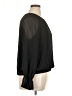 Nine West 100% Polyester Black Long Sleeve Blouse Size XL - photo 4