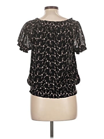 INC International Concepts Short Sleeve Blouse (view 2)