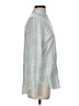 Rails 100% Rayon Plaid Gray Long Sleeve Button-Down Shirt Size S - photo 4