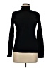 J.Crew 100% Cotton Black Long Sleeve Turtleneck Size M - photo 1