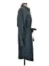 Hanna Andersson 100% Cotton Blue Trenchcoat Size XS - photo 4