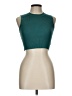 Happily Grey 100% Polyester Teal Tank Top Size L - photo 1