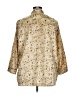 Amanda Stewart Floral Gold 3/4 Sleeve Blouse Size XL - photo 2