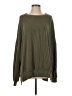 Talula Solid Green Pullover Sweater Size S - photo 1