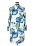 Unbranded 100% Polyester Blue Casual Dress Size XXL - photo 2