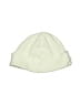 Giggle 100% Organic Cotton Ivory White Beanie Size 0-3 mo - photo 1