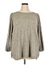 Max Studio Gray 3/4 Sleeve Top Size 2X - photo 1